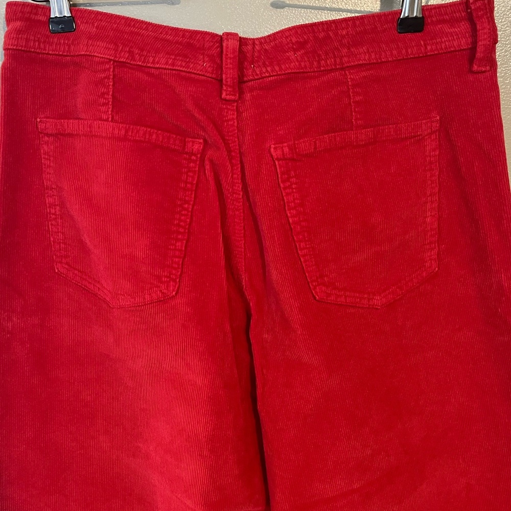Universal Thread Womens Vibrant Red Corduroy Pant… - image 4